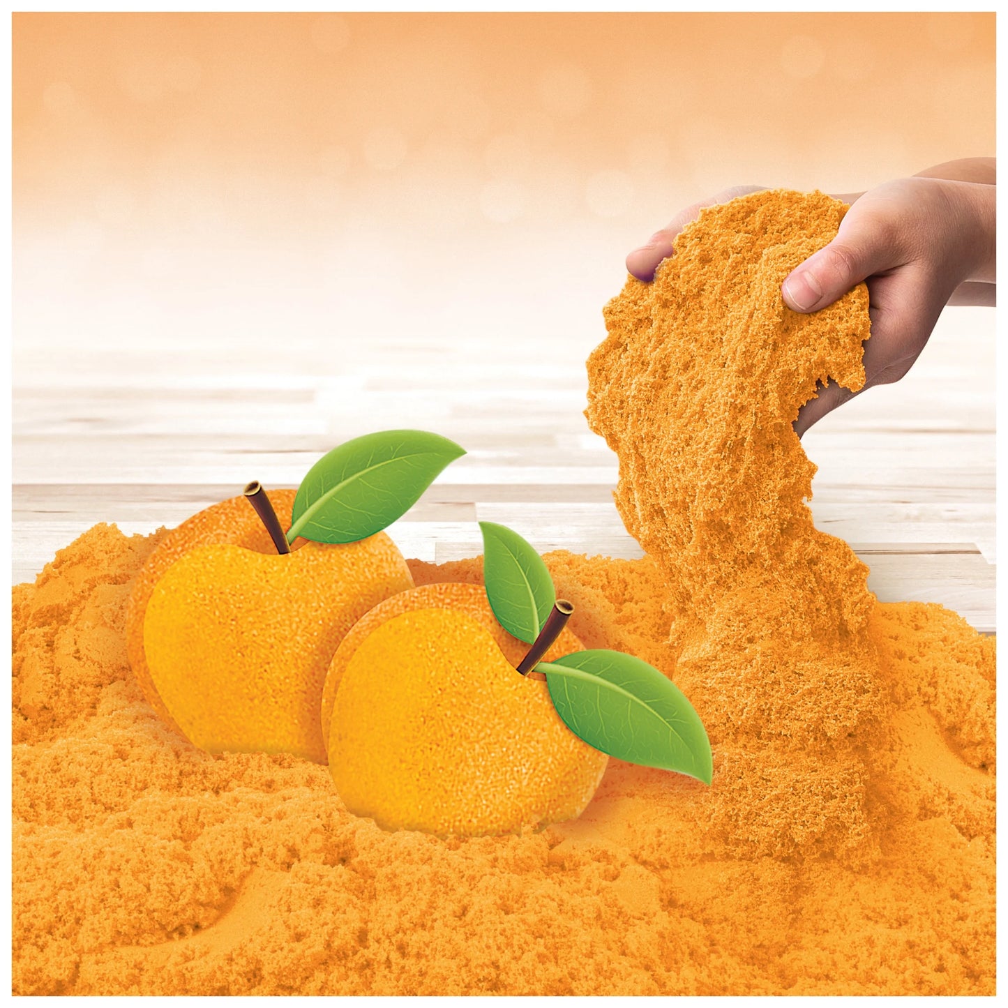 , 8Oz Perfect Peach Scented Play Sand